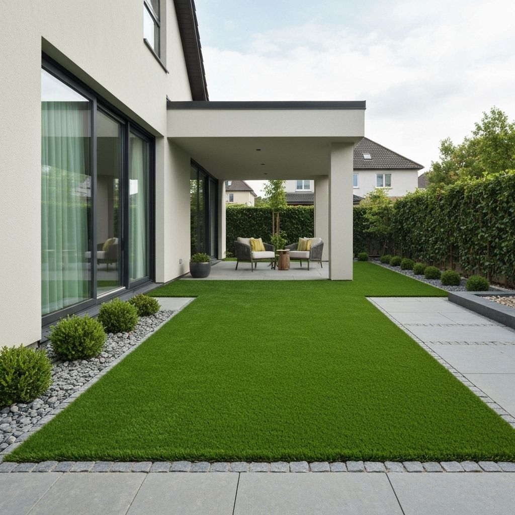 Artificial Grass installation example